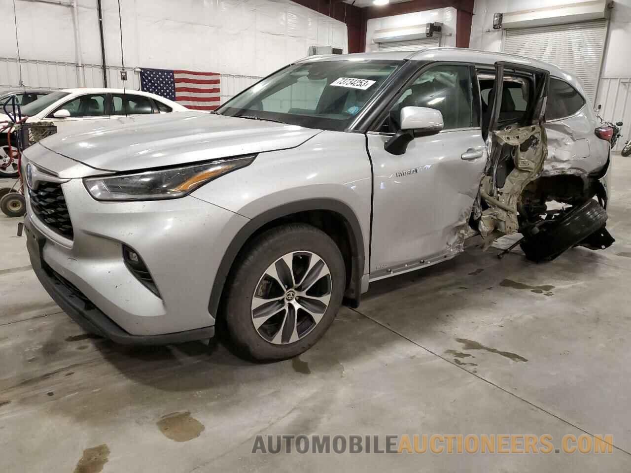 5TDGBRCH7MS534789 TOYOTA HIGHLANDER 2021