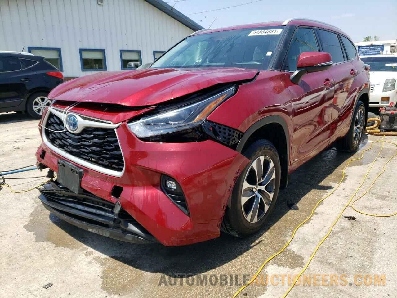 5TDGBRCH7NS561783 TOYOTA HIGHLANDER 2022