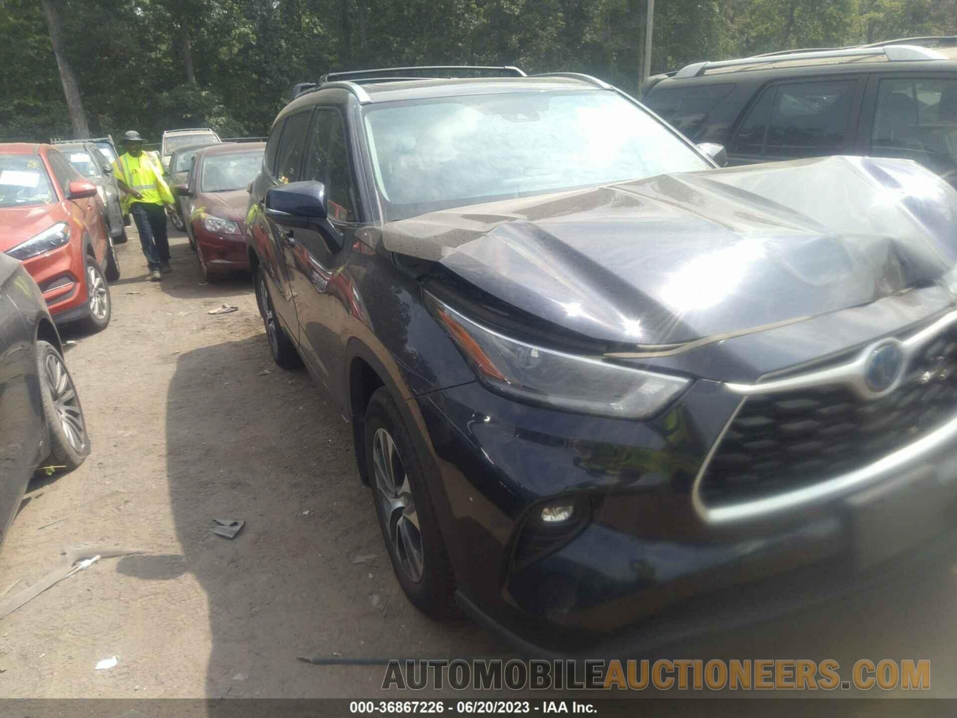 5TDGBRCH8MS515071 TOYOTA HIGHLANDER 2021