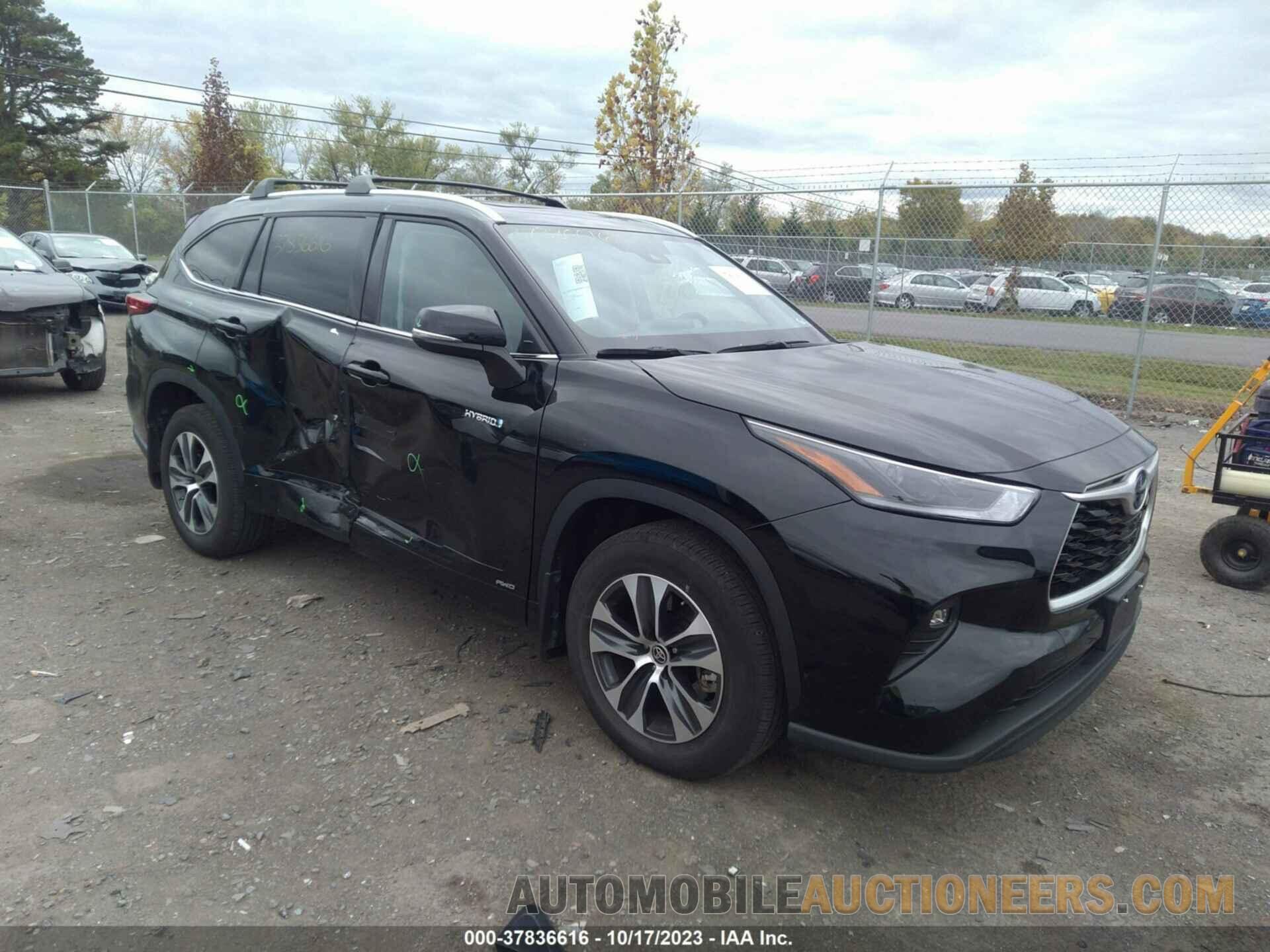 5TDGBRCH8MS536535 TOYOTA HIGHLANDER 2021