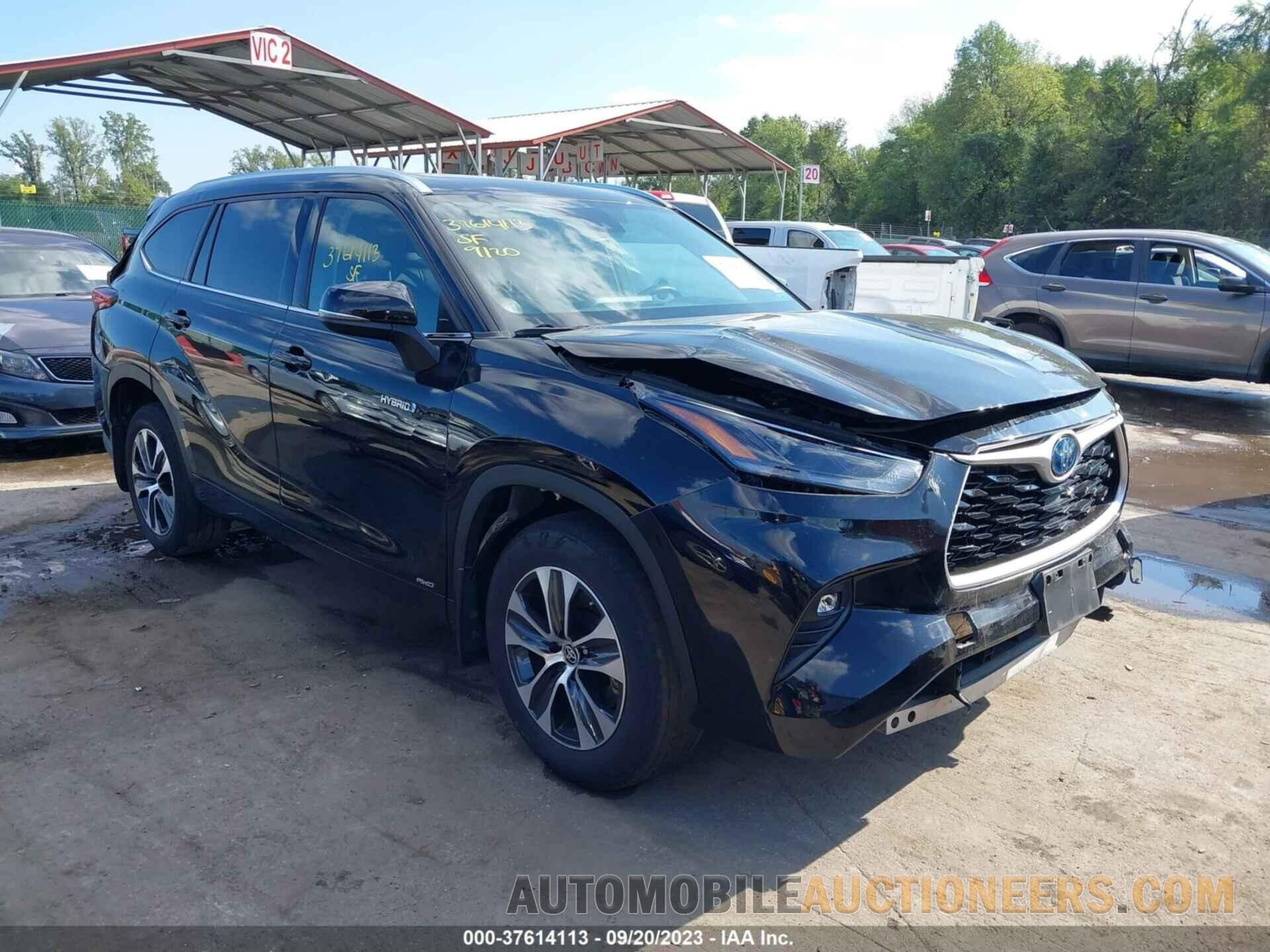 5TDGBRCH9MS521493 TOYOTA HIGHLANDER 2021