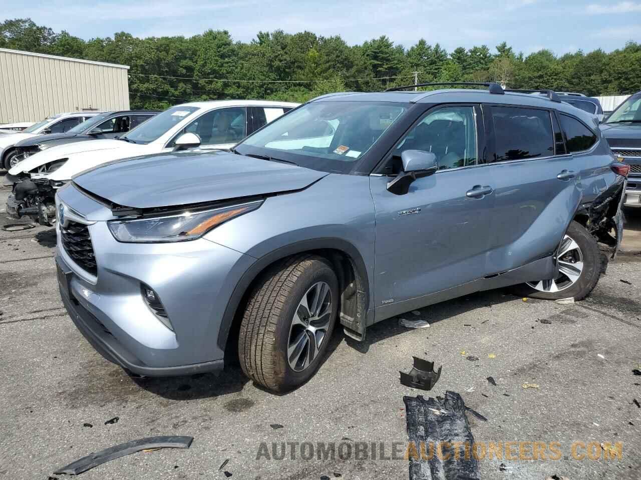 5TDGBRCHXMS037770 TOYOTA HIGHLANDER 2021