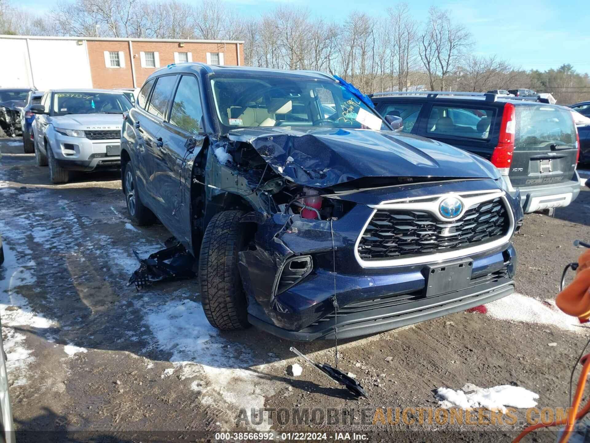 5TDGBRCHXMS521518 TOYOTA HIGHLANDER 2021