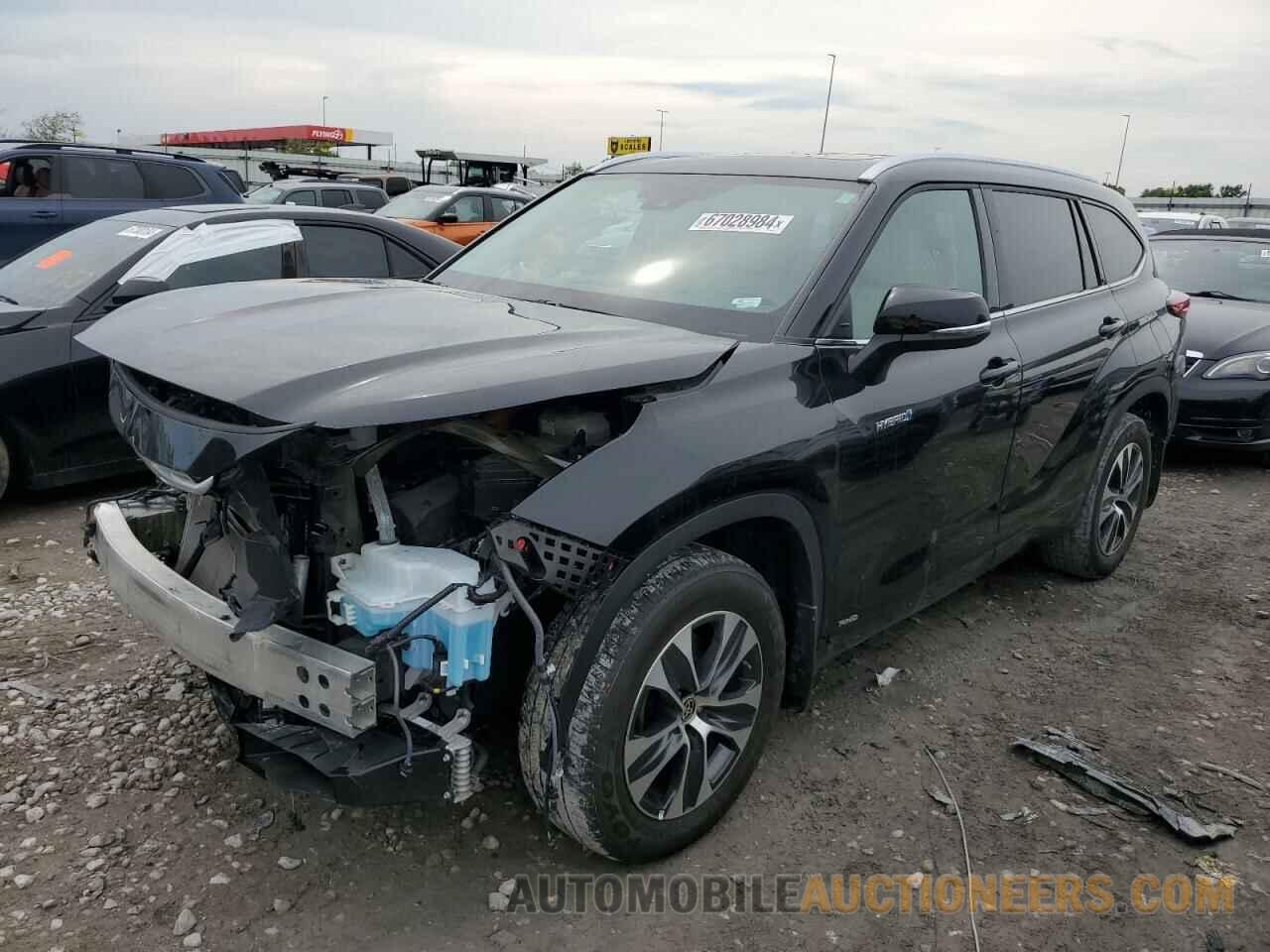 5TDGBRCHXMS535984 TOYOTA HIGHLANDER 2021