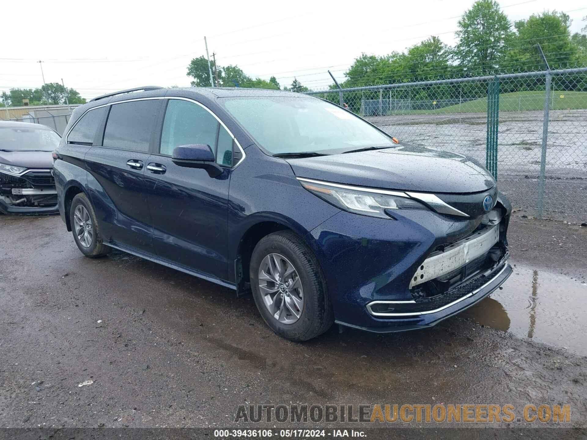 5TDGRKEC1PS166425 TOYOTA SIENNA 2023