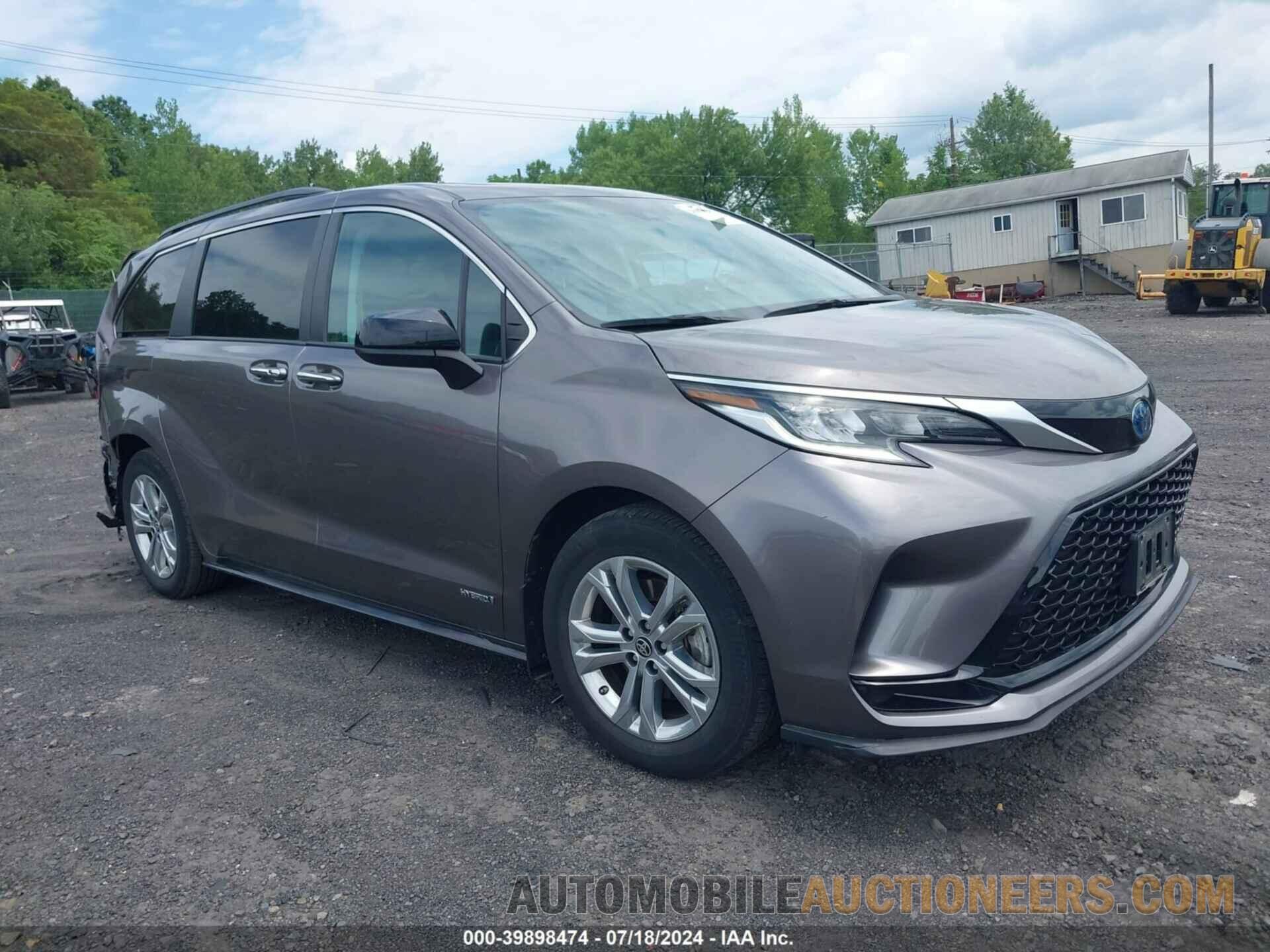 5TDGSKFC3MS037536 TOYOTA SIENNA 2021