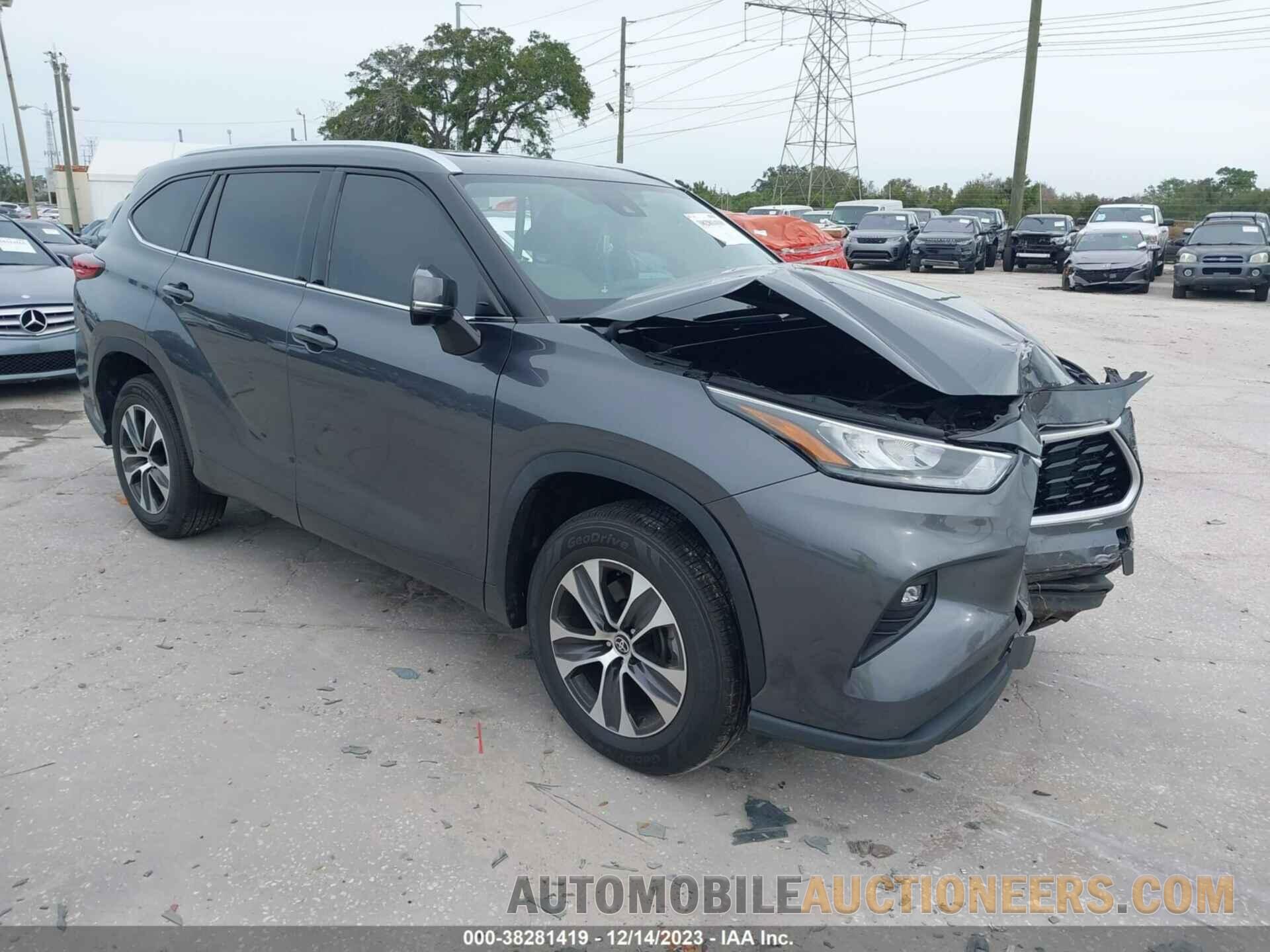 5TDGZRAH0LS003270 TOYOTA HIGHLANDER 2020