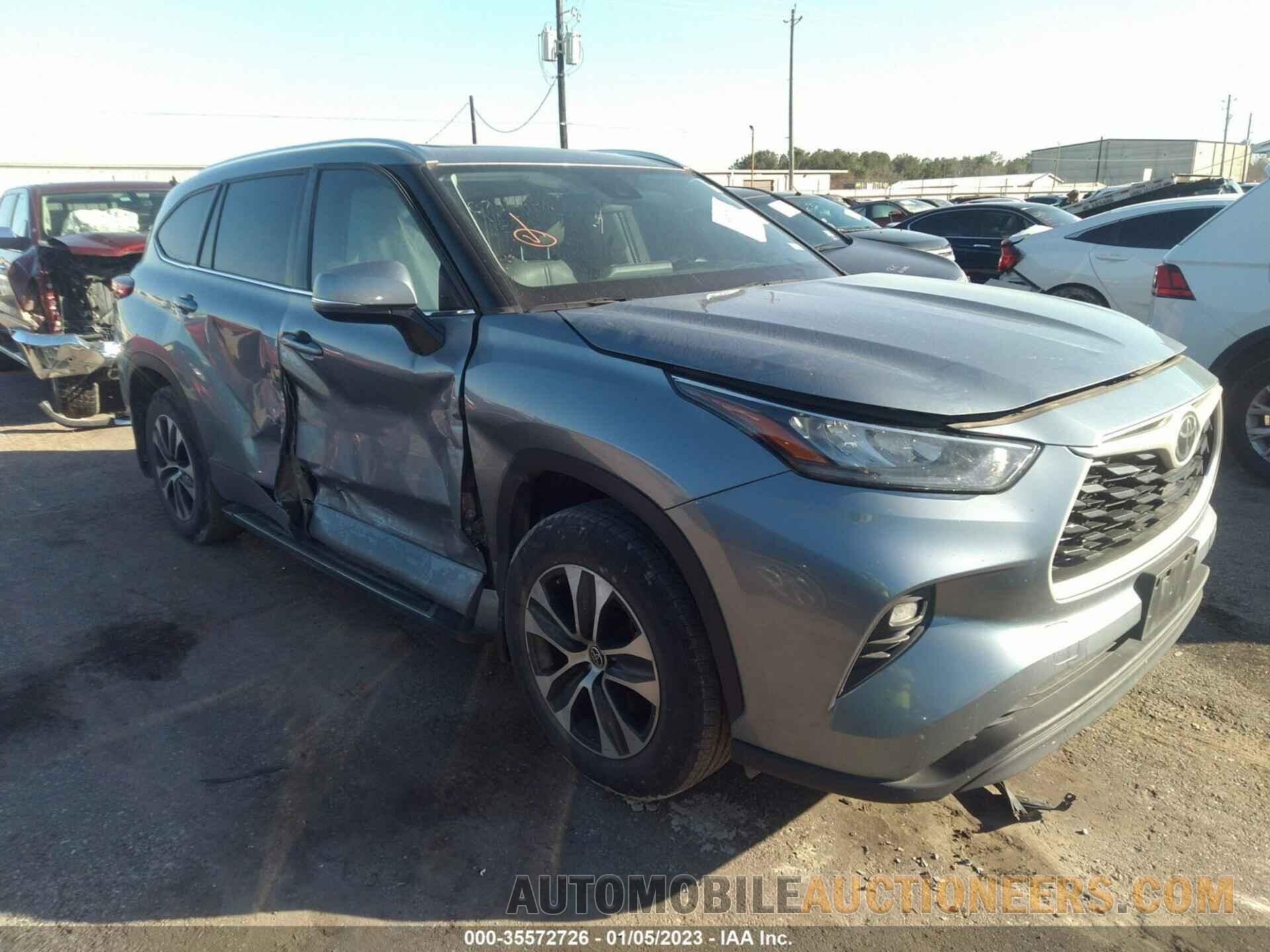 5TDGZRAH0LS029657 TOYOTA HIGHLANDER 2020