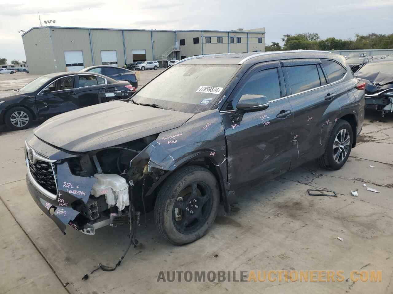 5TDGZRAH0LS507656 TOYOTA HIGHLANDER 2020