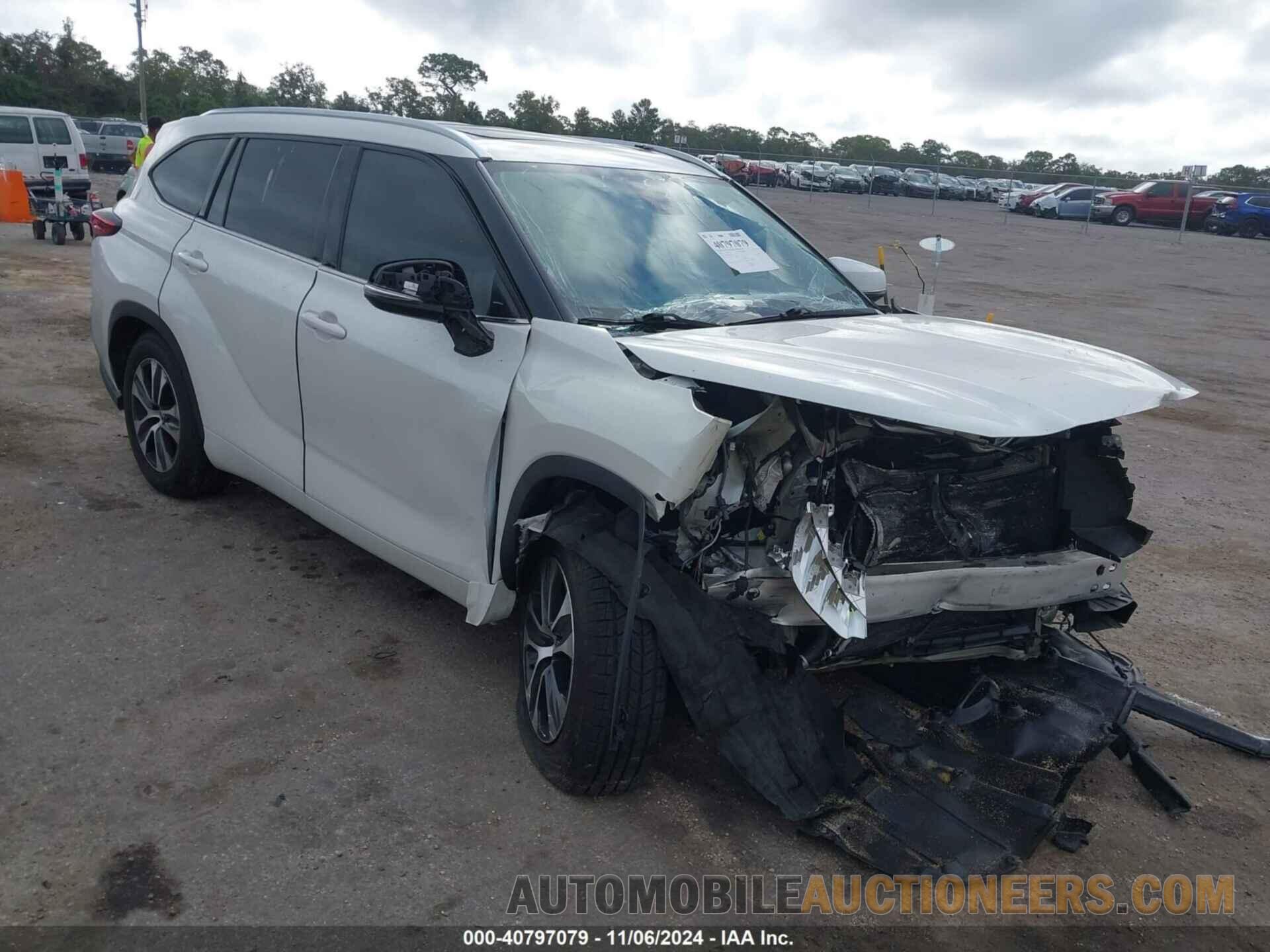 5TDGZRAH0LS513733 TOYOTA HIGHLANDER 2020