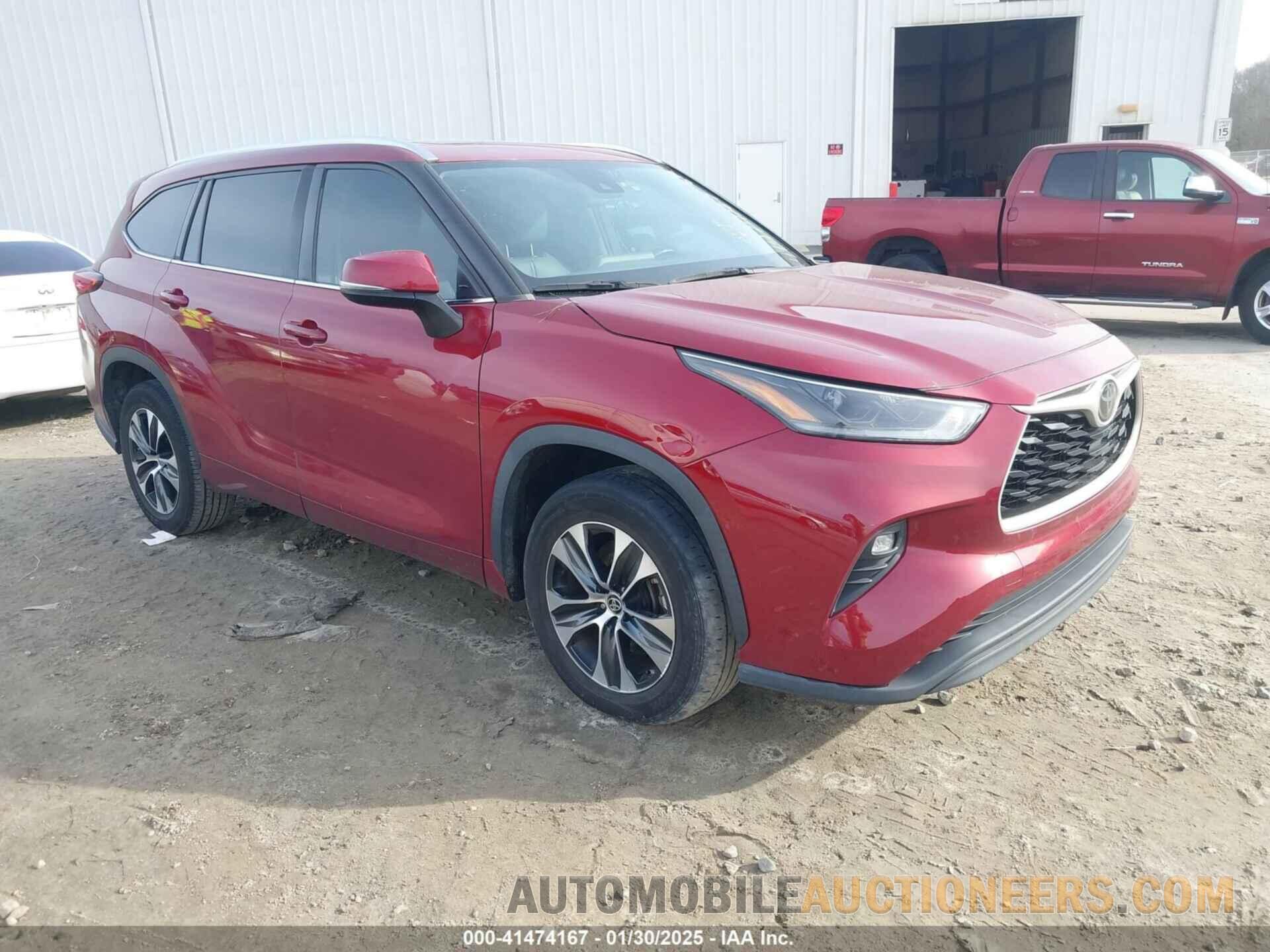 5TDGZRAH0MS032592 TOYOTA HIGHLANDER 2021