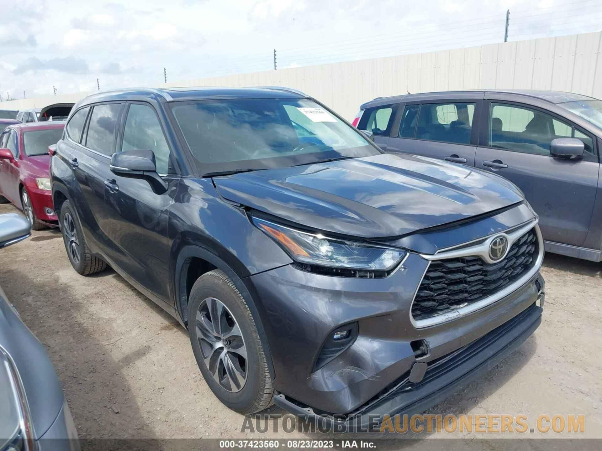 5TDGZRAH0MS041230 TOYOTA HIGHLANDER 2021