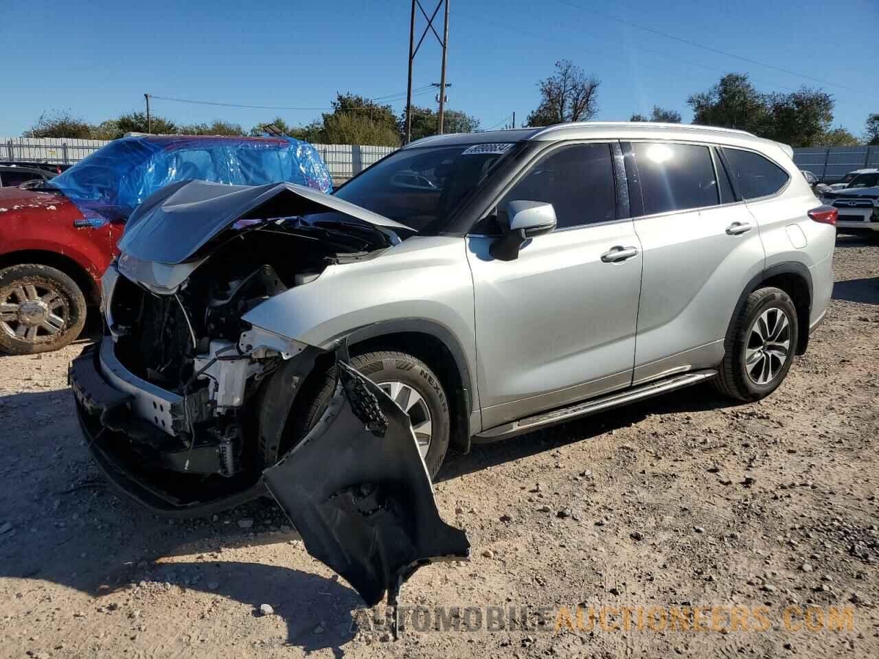 5TDGZRAH0MS056018 TOYOTA HIGHLANDER 2021