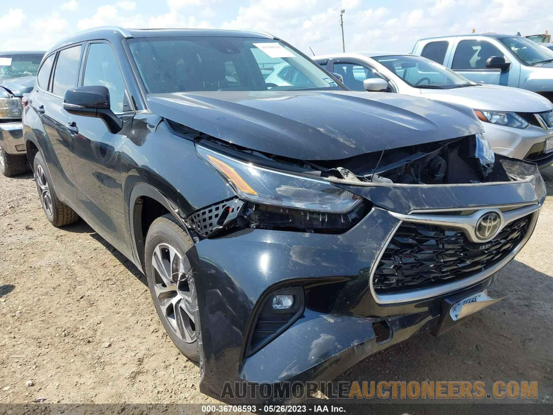 5TDGZRAH0MS056214 TOYOTA HIGHLANDER 2021