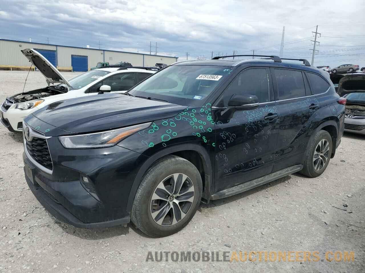 5TDGZRAH0MS074356 TOYOTA HIGHLANDER 2021