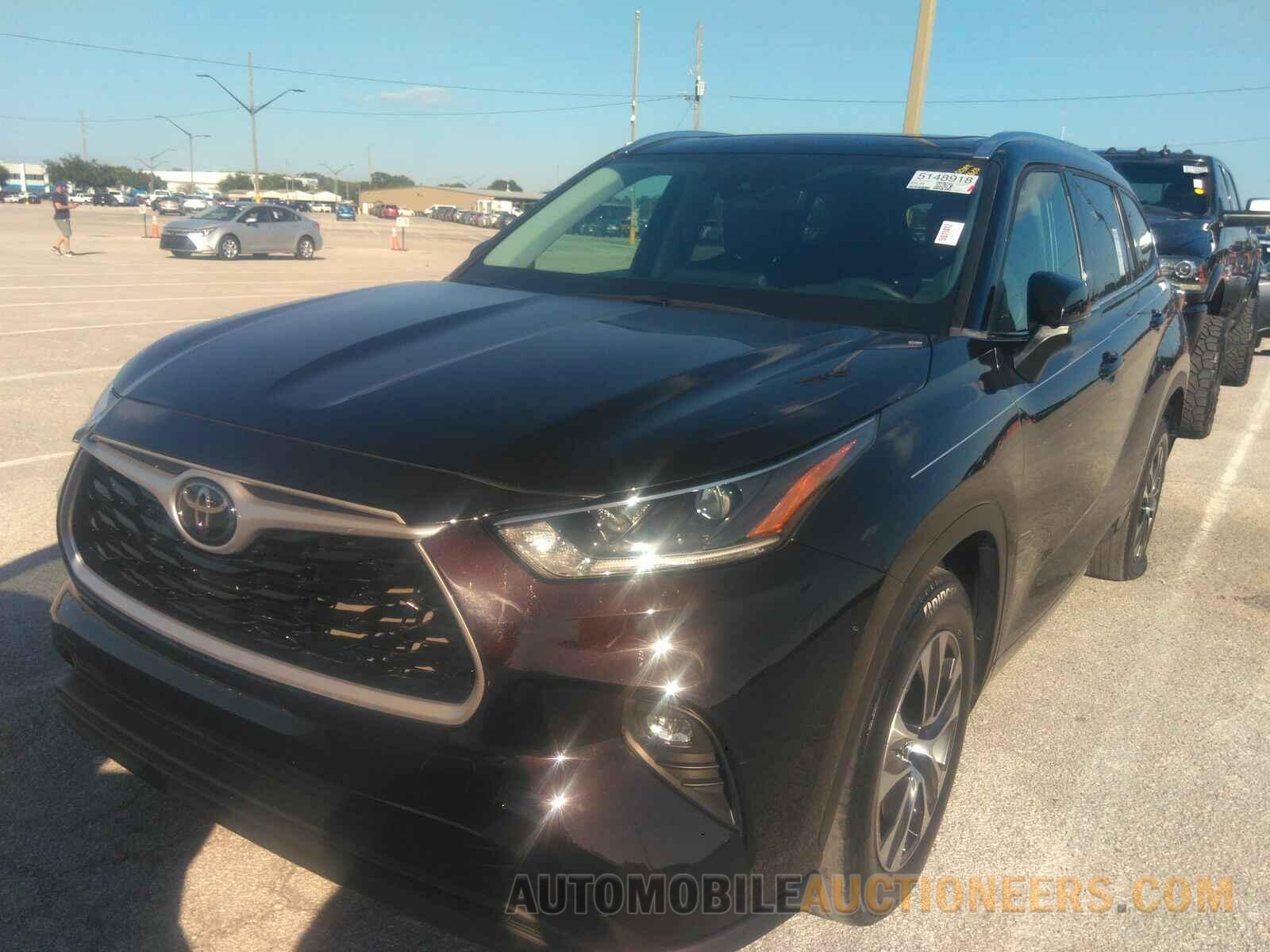 5TDGZRAH0MS079279 Toyota Highlander 2021