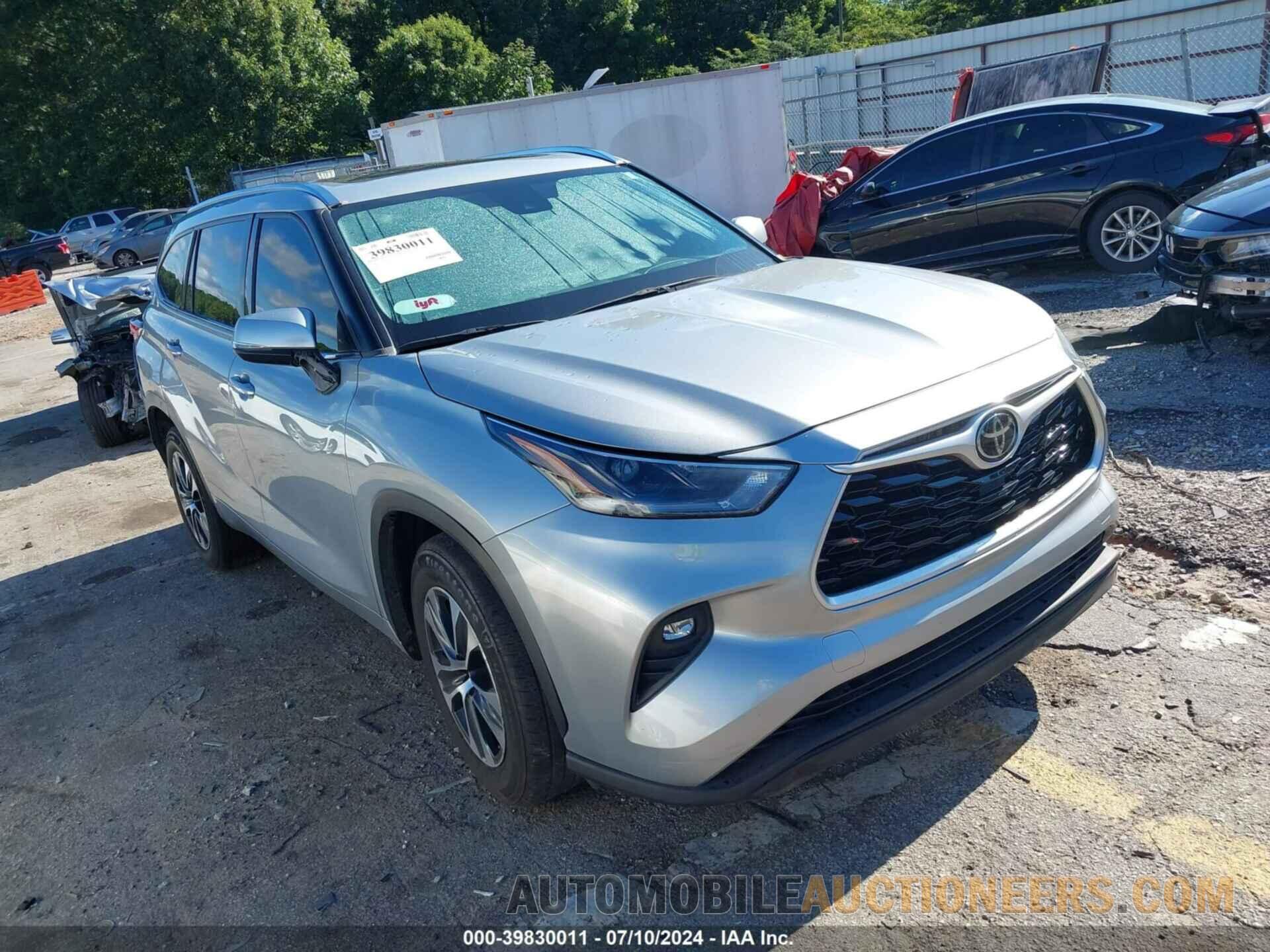 5TDGZRAH0MS522675 TOYOTA HIGHLANDER 2021