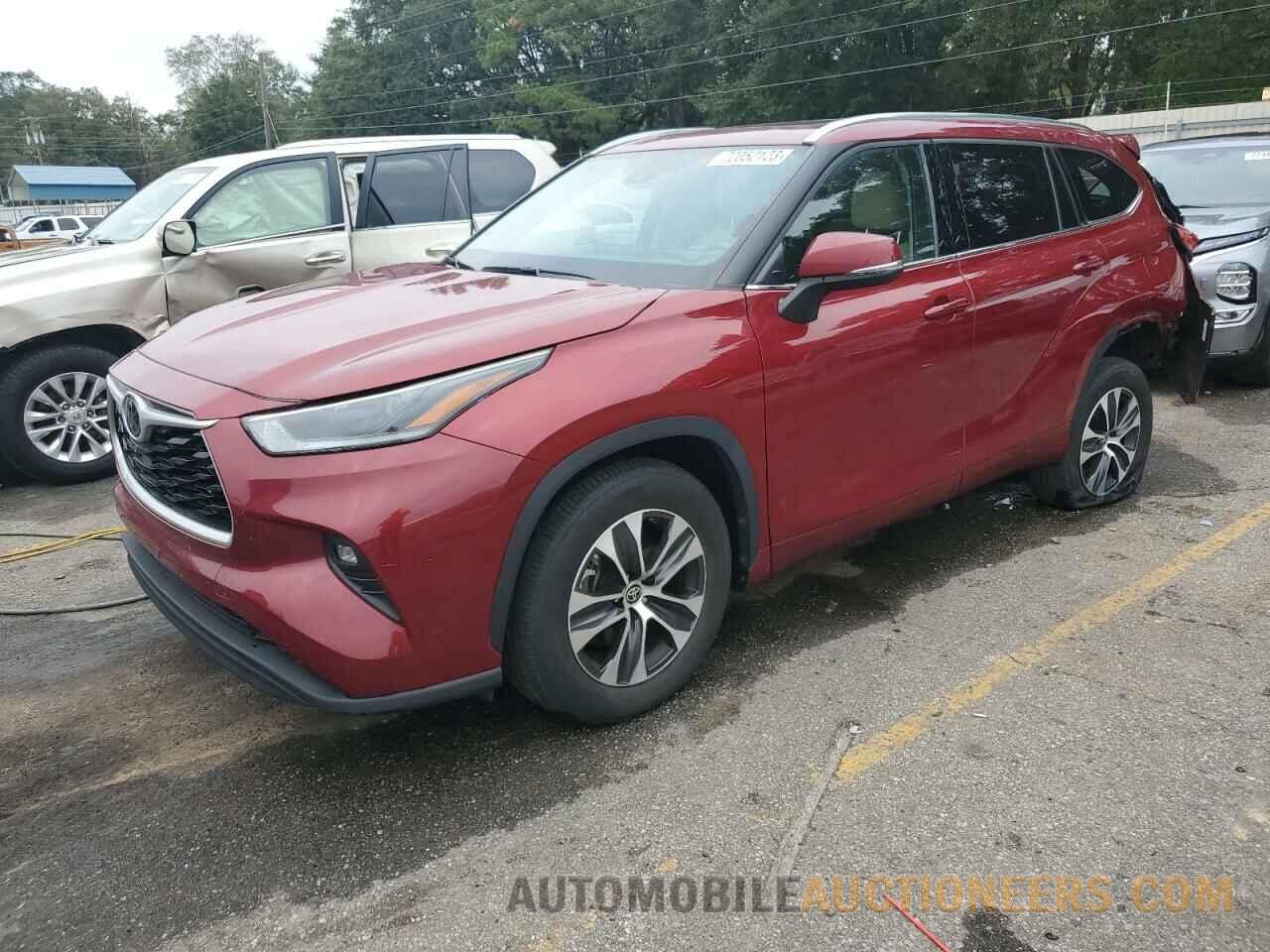 5TDGZRAH0MS529092 TOYOTA HIGHLANDER 2021