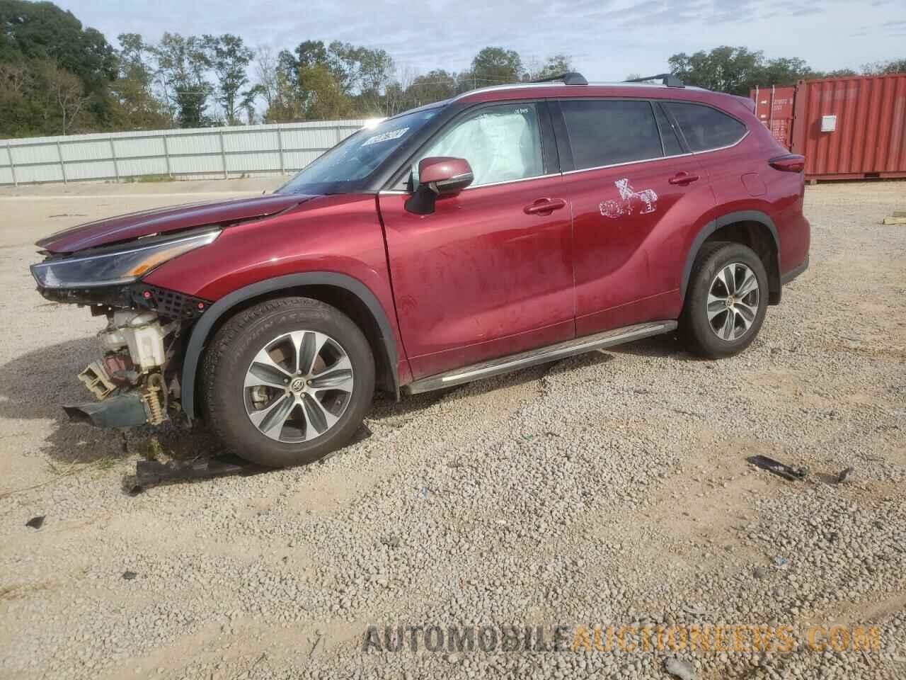 5TDGZRAH0MS531487 TOYOTA HIGHLANDER 2021