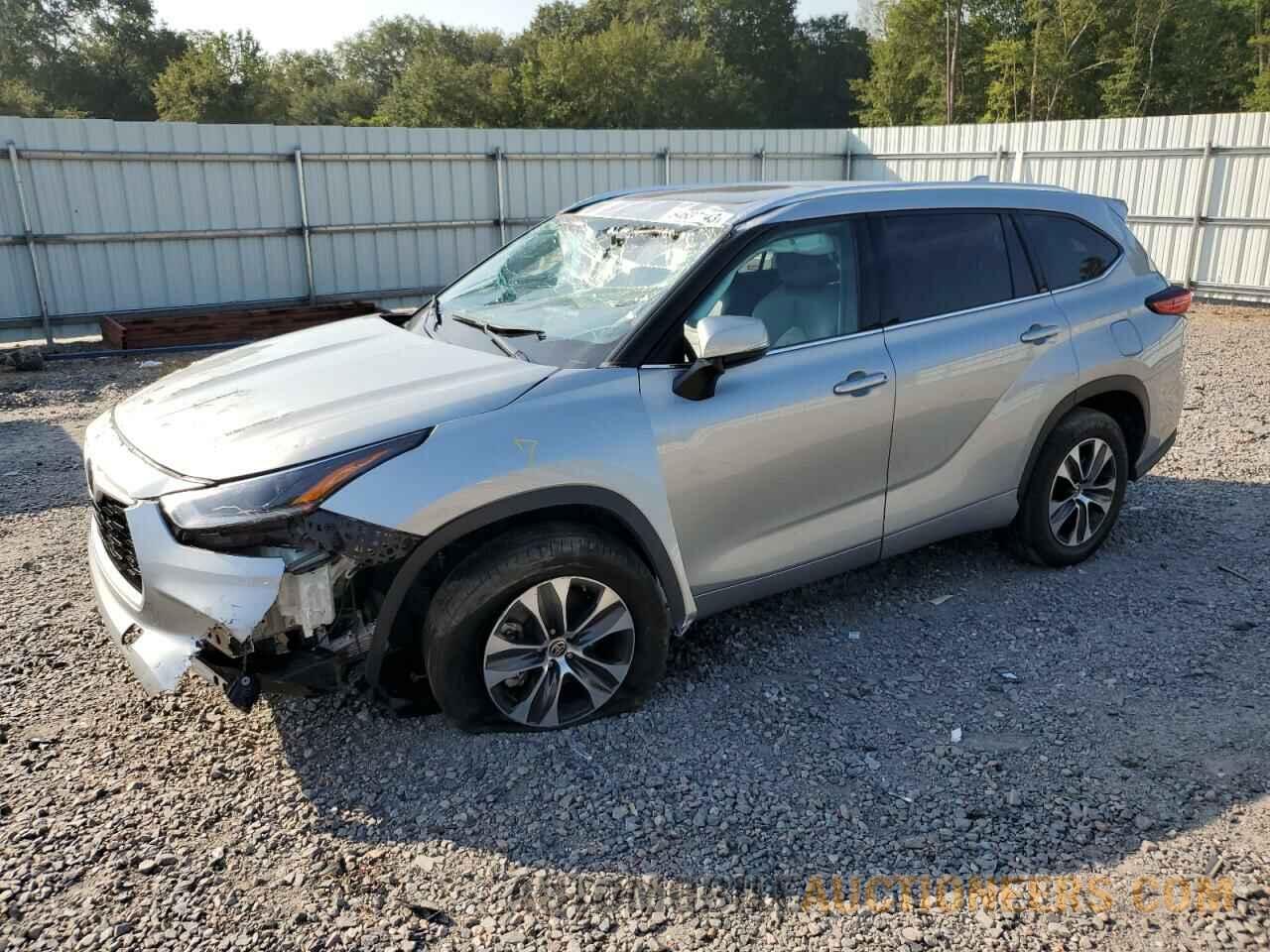 5TDGZRAH0MS535426 TOYOTA HIGHLANDER 2021