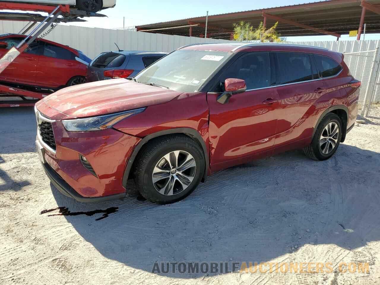 5TDGZRAH0NS098903 TOYOTA HIGHLANDER 2022