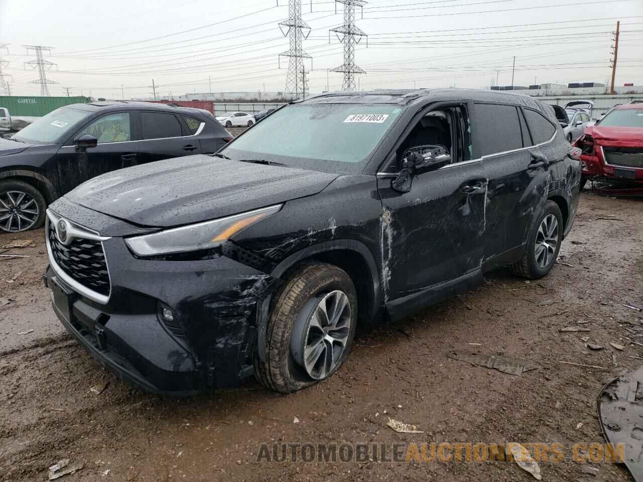 5TDGZRAH0NS118583 TOYOTA HIGHLANDER 2022