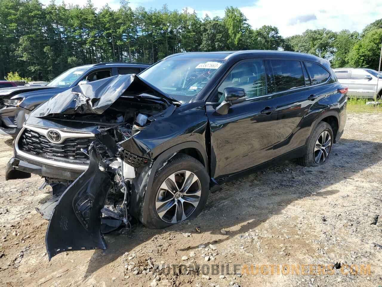 5TDGZRAH0NS120592 TOYOTA HIGHLANDER 2022