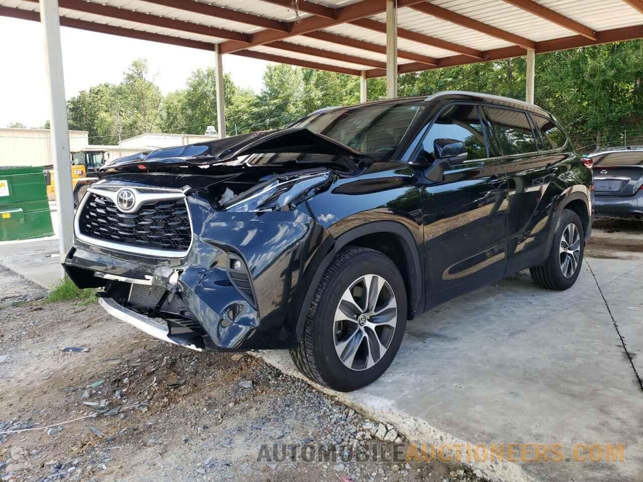 5TDGZRAH0NS142902 TOYOTA HIGHLANDER 2022