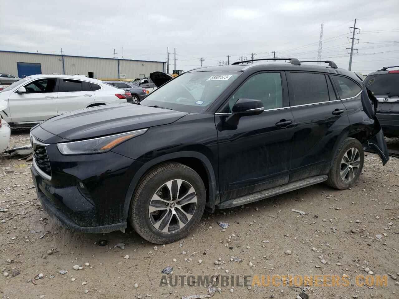 5TDGZRAH0NS540398 TOYOTA HIGHLANDER 2022