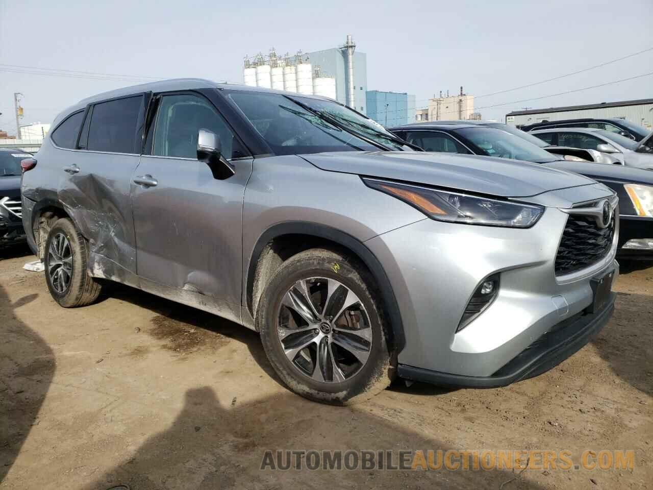 5TDGZRAH1MS040989 TOYOTA HIGHLANDER 2021