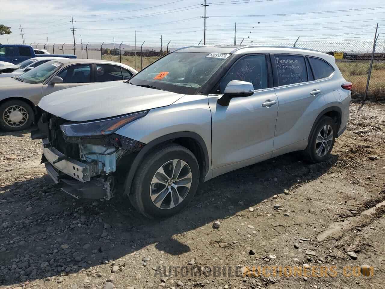 5TDGZRAH1MS051135 TOYOTA HIGHLANDER 2021