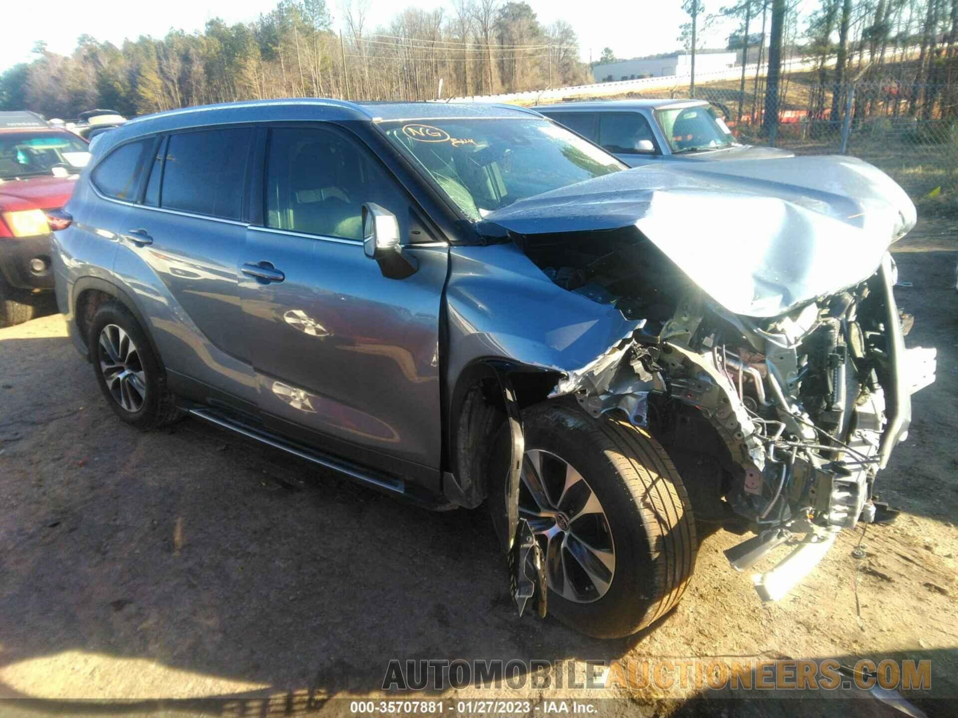 5TDGZRAH1MS062863 TOYOTA HIGHLANDER 2021