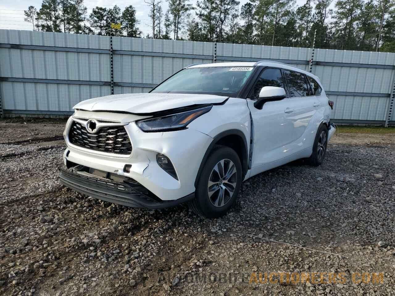 5TDGZRAH1MS070610 TOYOTA HIGHLANDER 2021