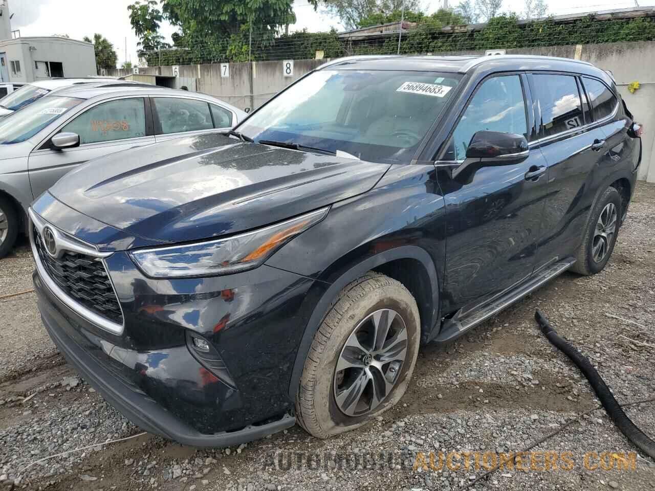 5TDGZRAH1MS072065 TOYOTA HIGHLANDER 2021