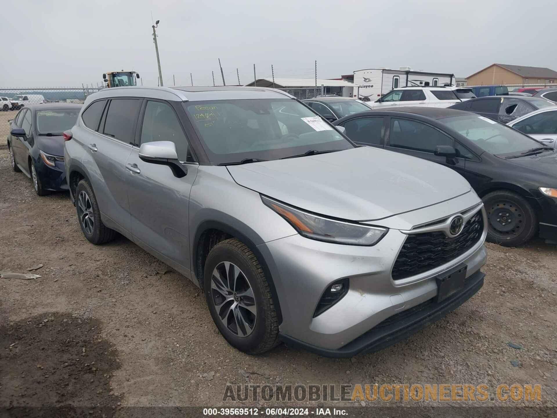 5TDGZRAH1MS075449 TOYOTA HIGHLANDER 2021