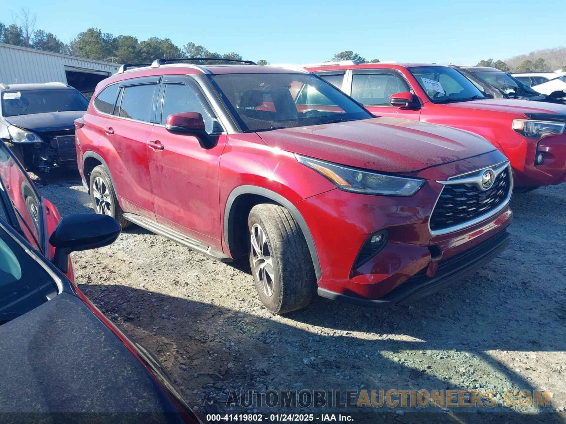 5TDGZRAH1MS086225 TOYOTA HIGHLANDER 2021