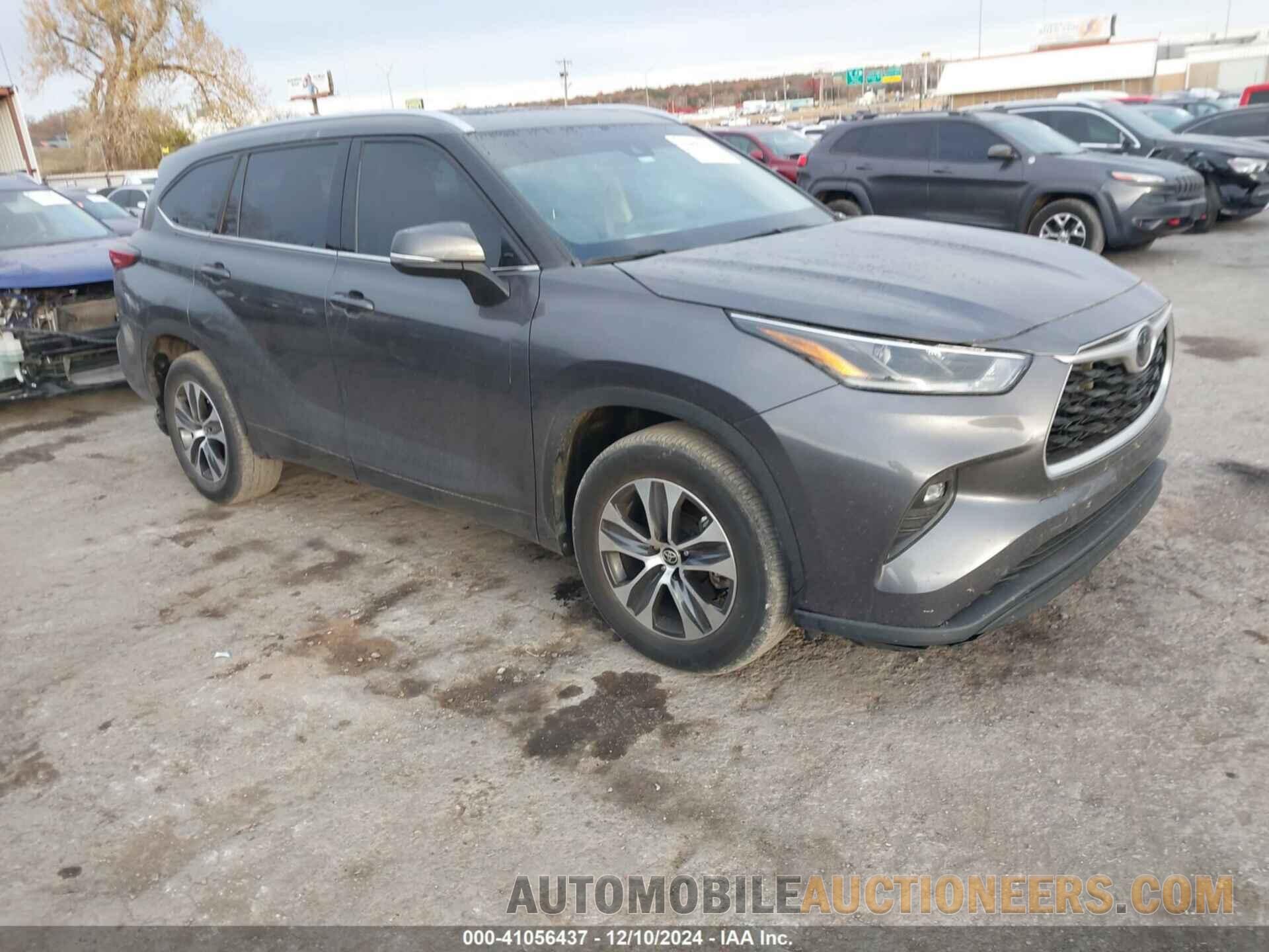 5TDGZRAH1MS089836 TOYOTA HIGHLANDER 2021