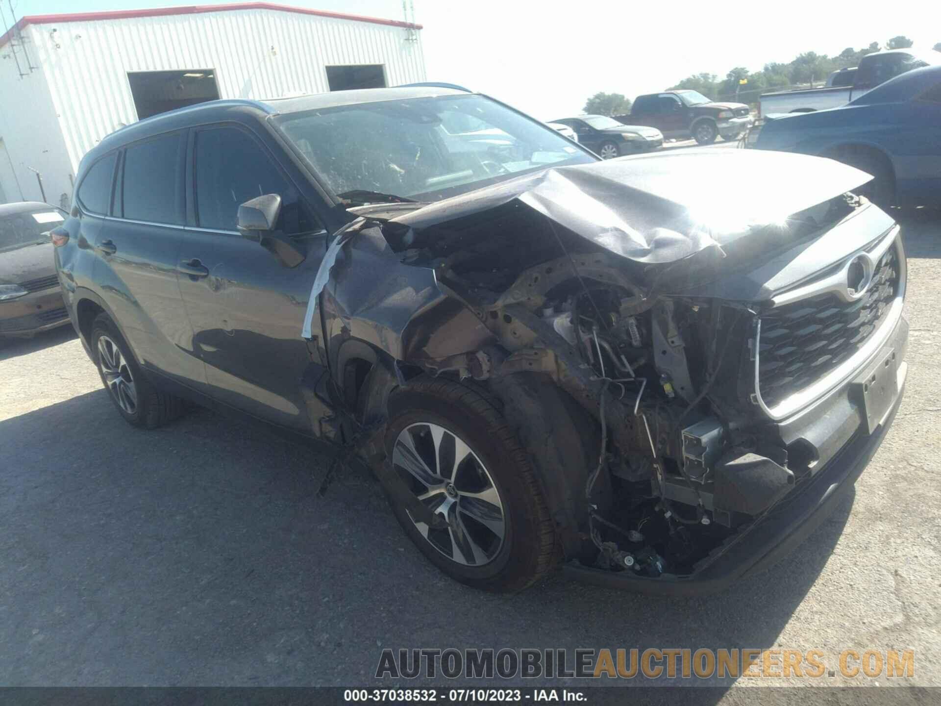 5TDGZRAH1MS514584 TOYOTA HIGHLANDER 2021