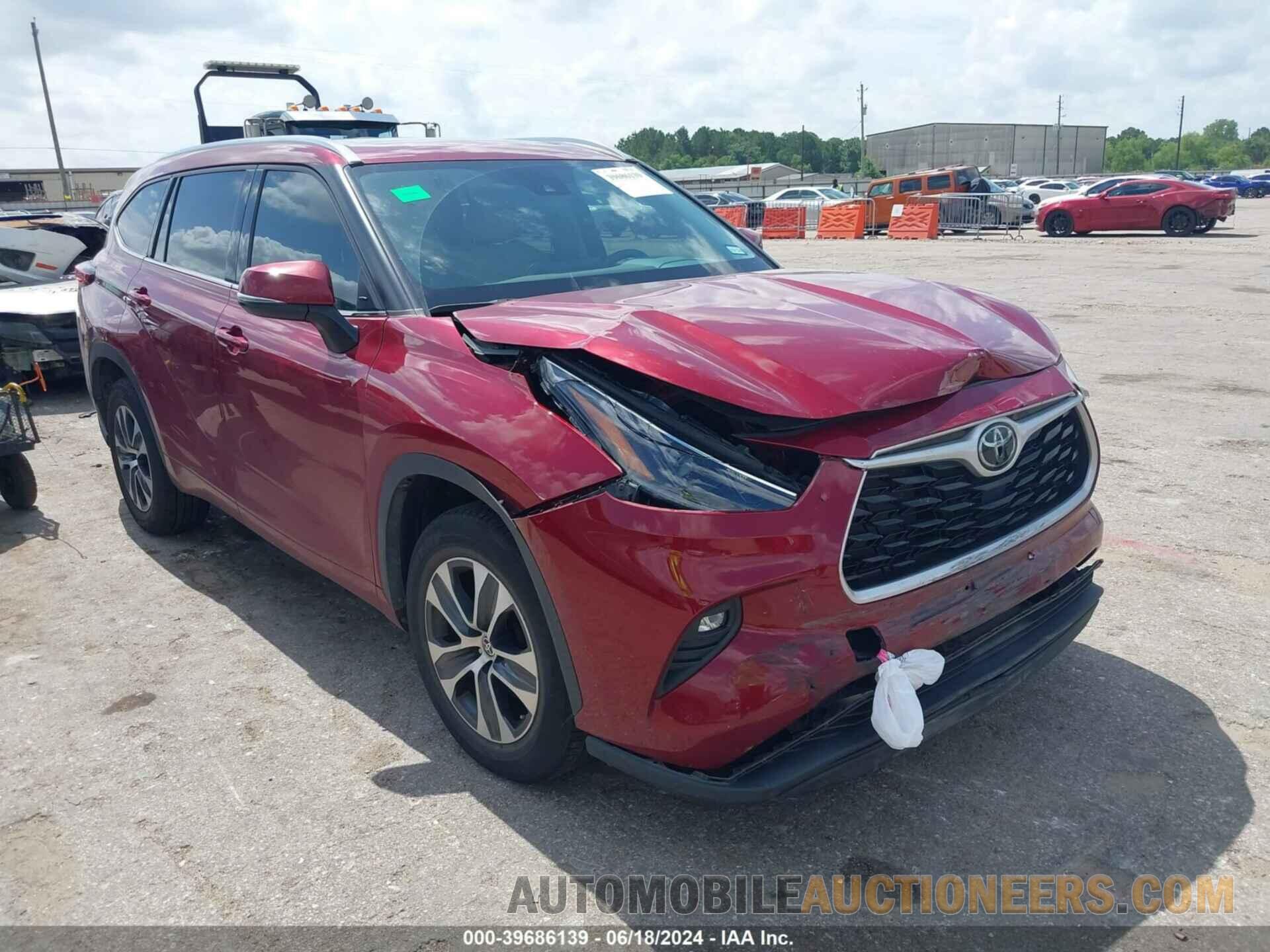 5TDGZRAH1MS537959 TOYOTA HIGHLANDER 2021