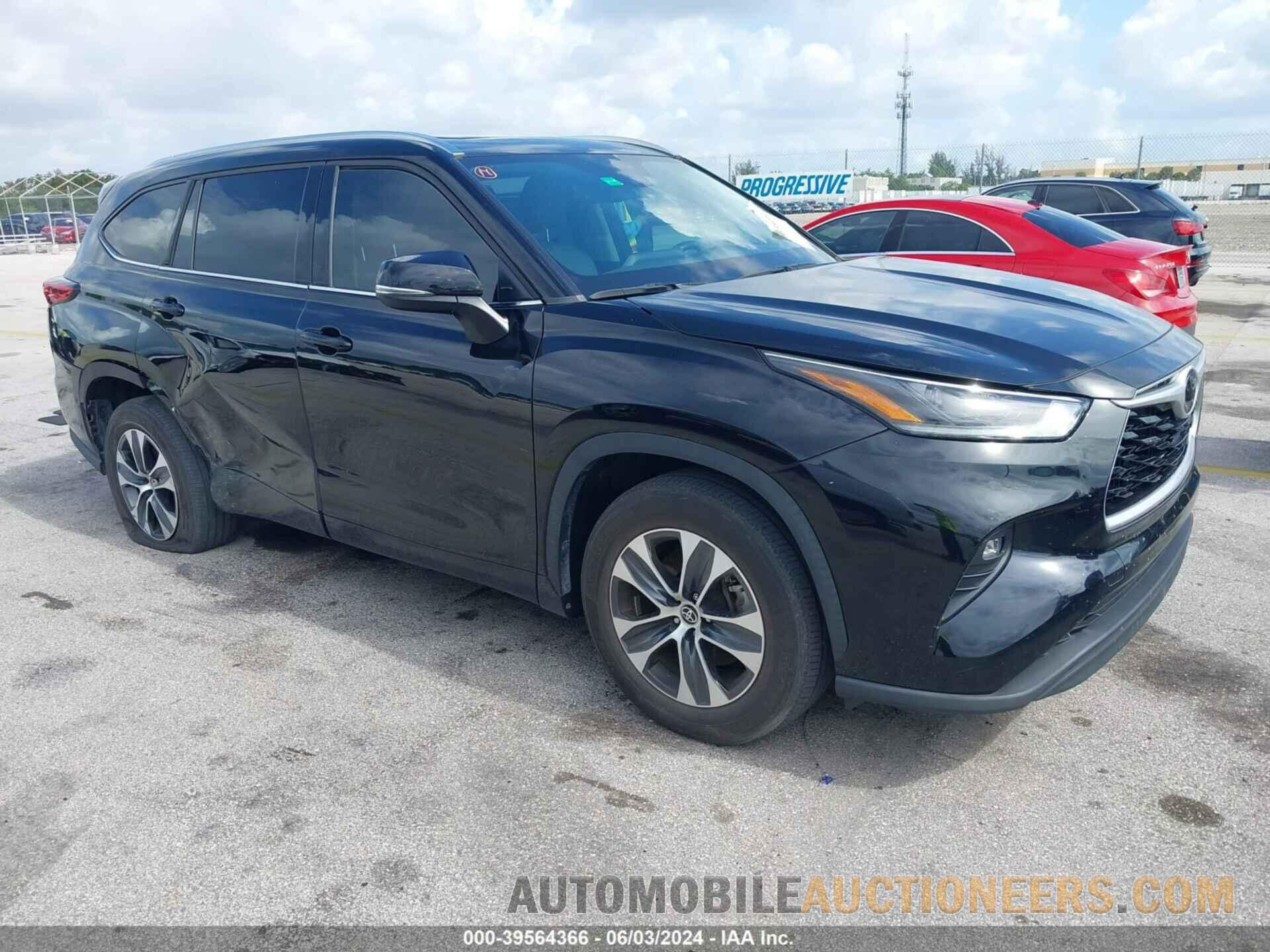 5TDGZRAH1MS538044 TOYOTA HIGHLANDER 2021