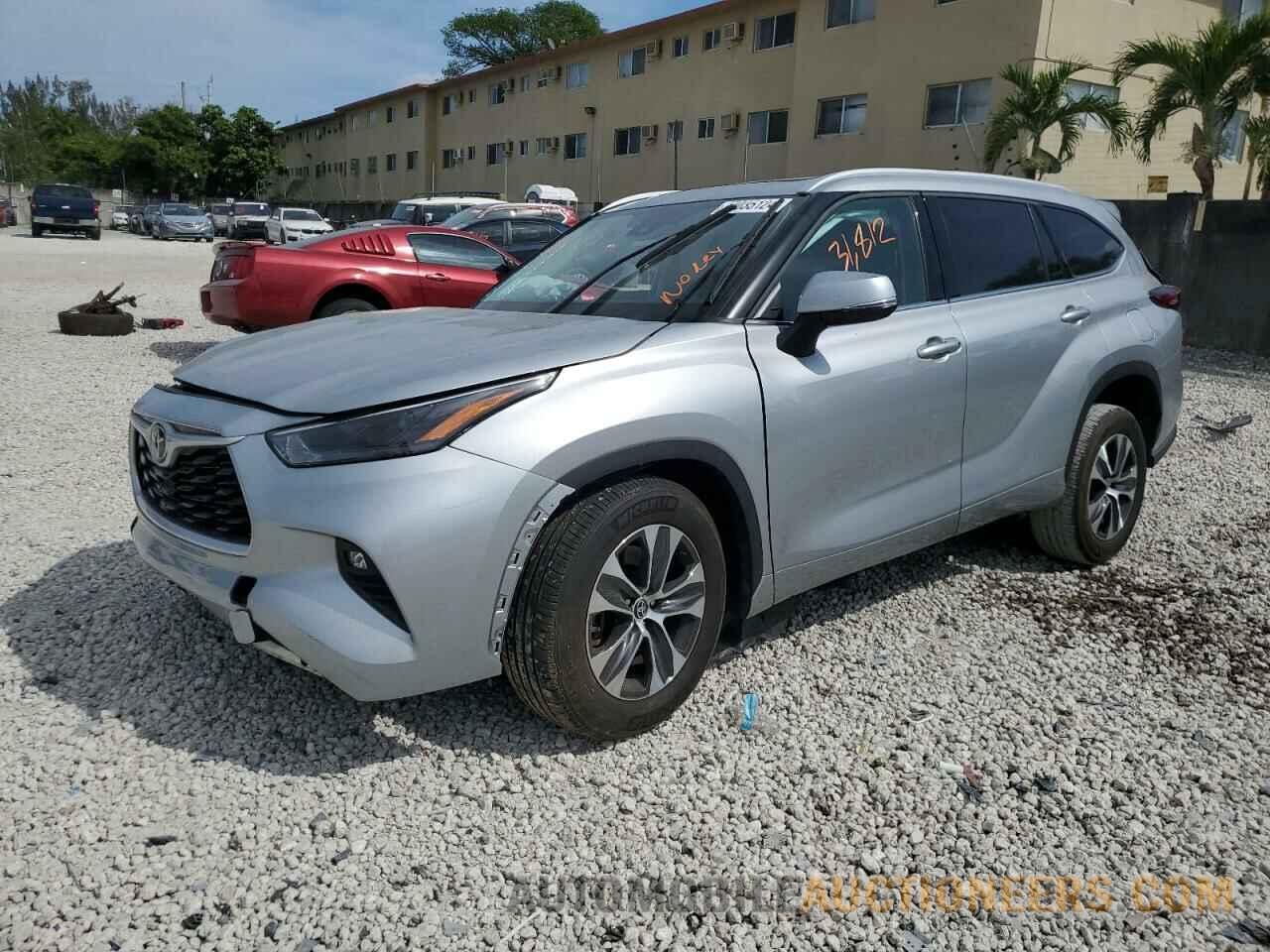 5TDGZRAH1NS128684 TOYOTA HIGHLANDER 2022