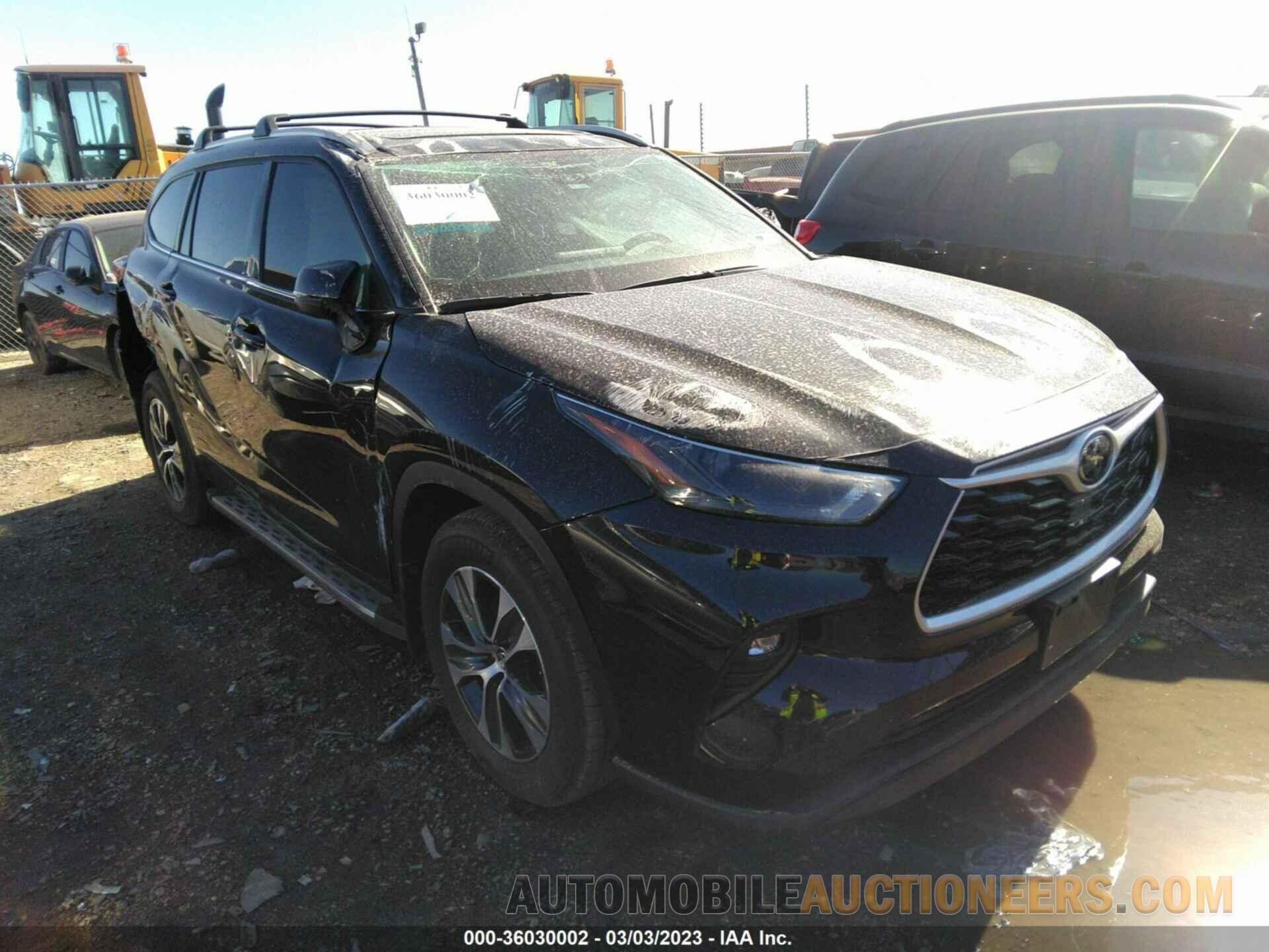 5TDGZRAH1NS549739 TOYOTA HIGHLANDER 2022