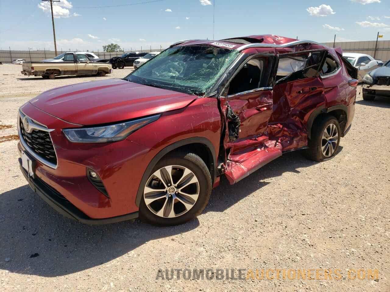 5TDGZRAH2LS009328 TOYOTA HIGHLANDER 2020