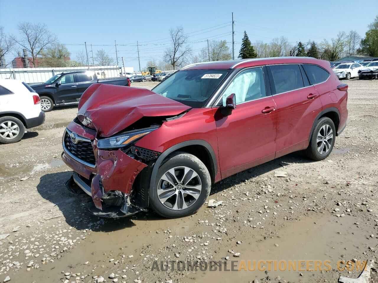 5TDGZRAH2LS512602 TOYOTA HIGHLANDER 2020