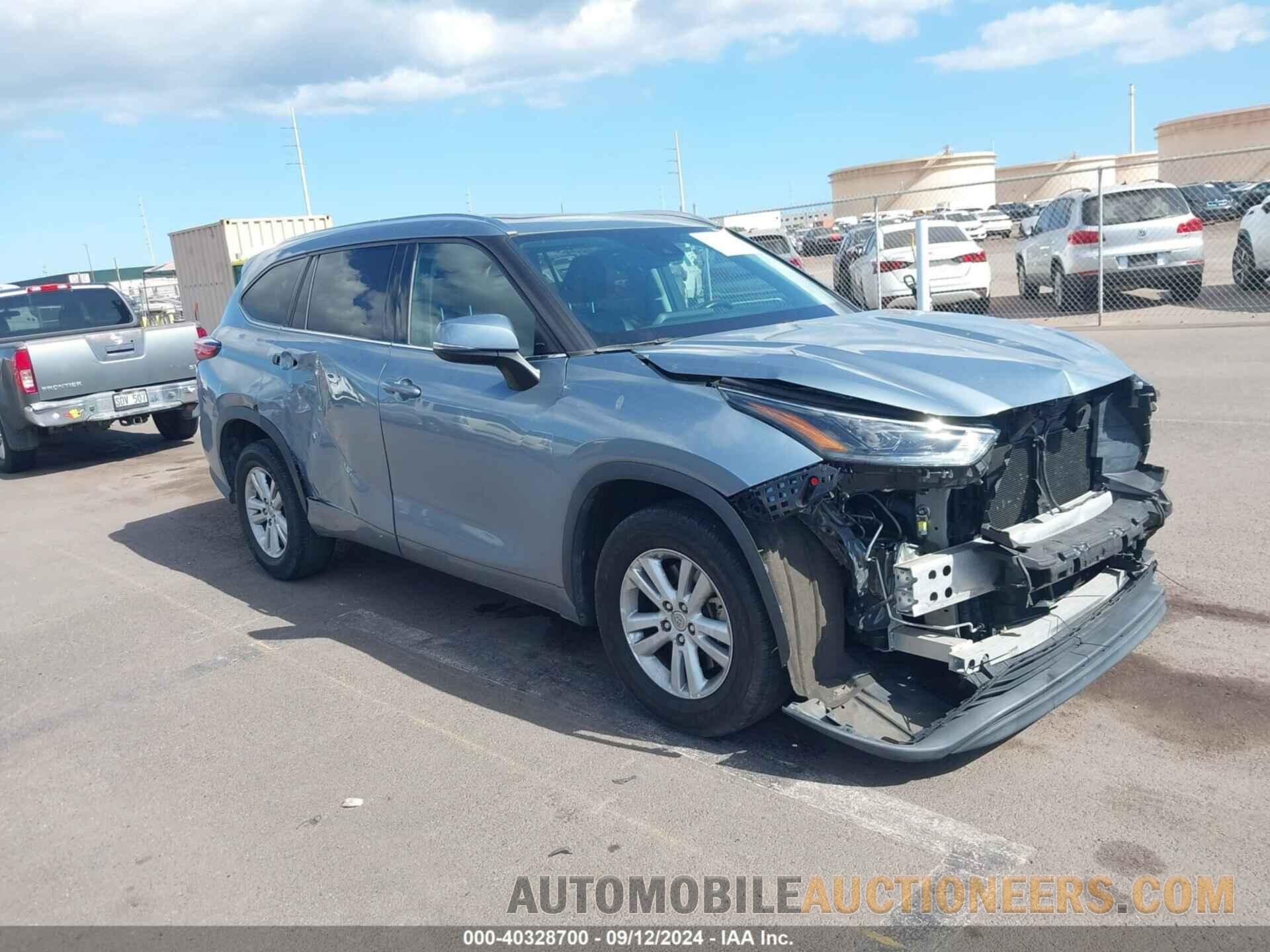 5TDGZRAH2MS034957 TOYOTA HIGHLANDER 2021