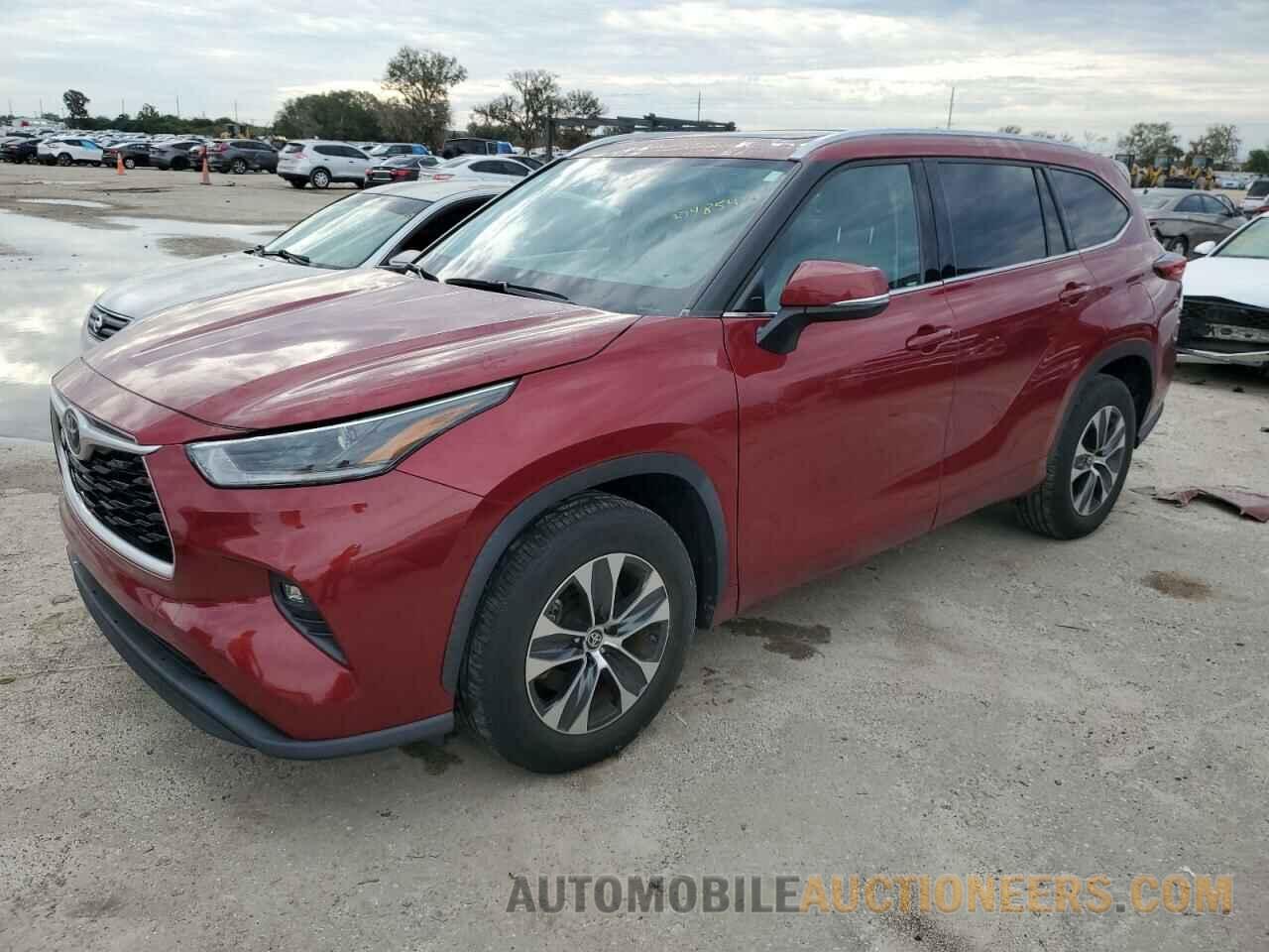 5TDGZRAH2MS061205 TOYOTA HIGHLANDER 2021