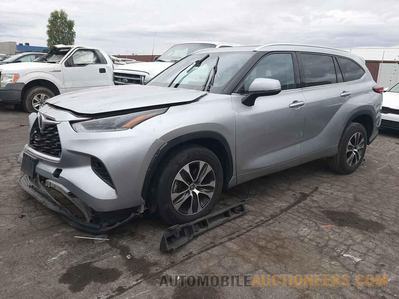 5TDGZRAH2MS064038 TOYOTA HIGHLANDER 2021