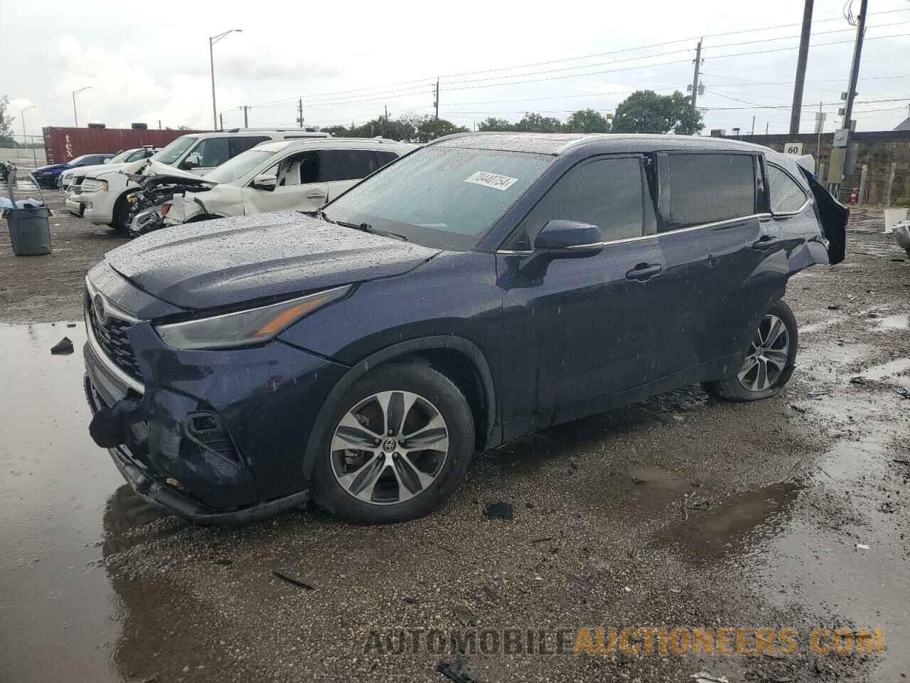 5TDGZRAH2MS519583 TOYOTA HIGHLANDER 2021