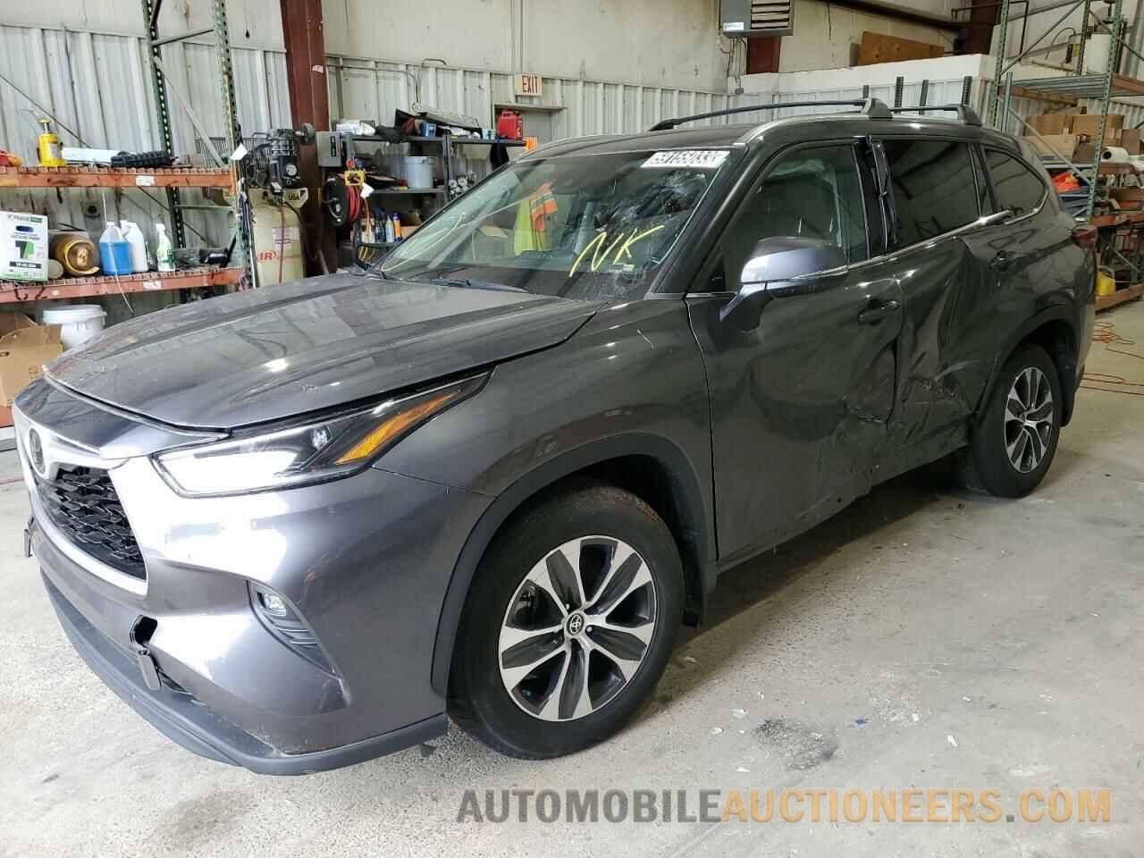 5TDGZRAH2MS523780 TOYOTA HIGHLANDER 2021