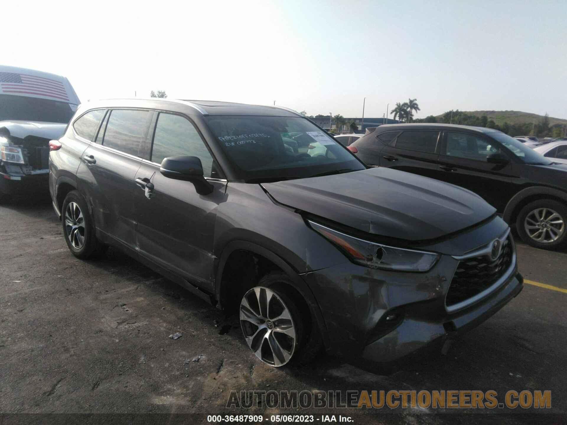 5TDGZRAH2MS527733 TOYOTA HIGHLANDER 2021